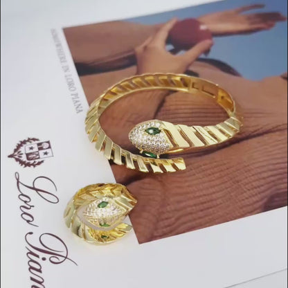 Serpent Embrace Bracelet