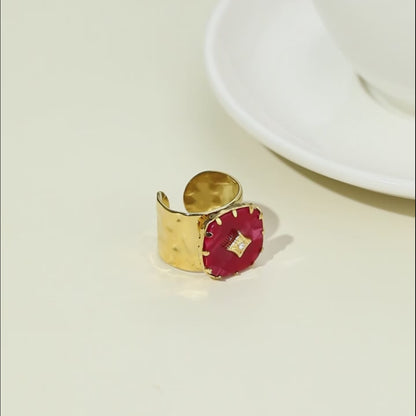 RubyRogue Statement Ring