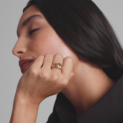 Timeless Aura Gem Ring