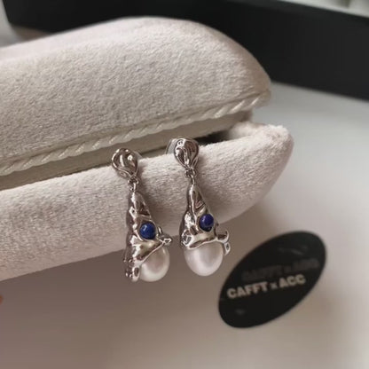 LunarTide Drop Earrings