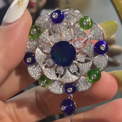 Rote Muse Perlenkette 