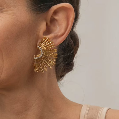 Solar Halo Earrings