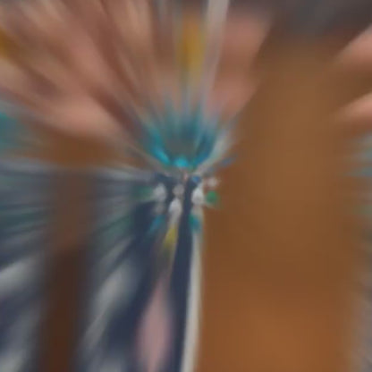 Capri Sunburst Tassel Necklace