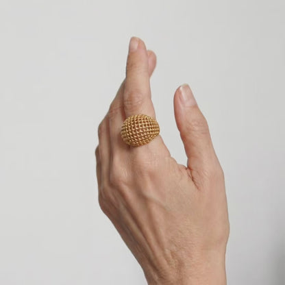 Lattice Dome Ring