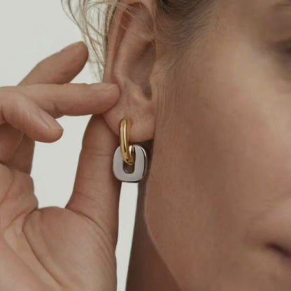 Orecchini retrò retrò religiosi