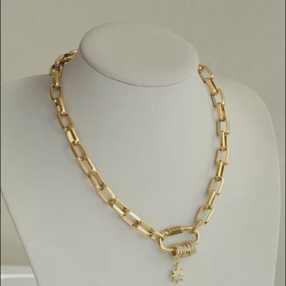 Collier de chaîne Topaz Verdantvow