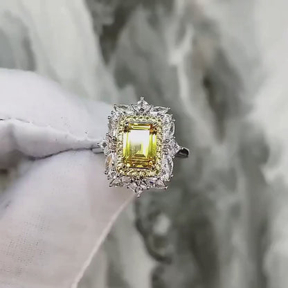 Royal Frame 925 Silver Ring