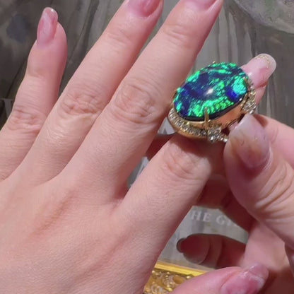 Aurora Shard Statement Ring