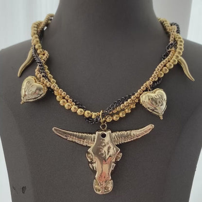 Verdantvow Topaz -Kette Halskette