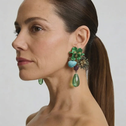 GardenMuse Drop Earrings