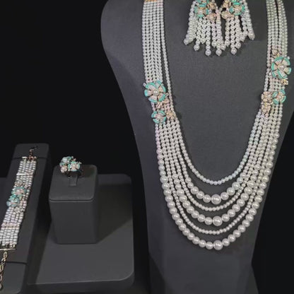 Verdantvow Topaz -Kette Halskette