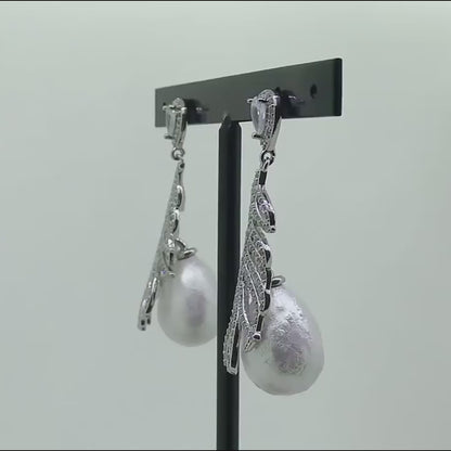 Rote Muse Perlenkette 