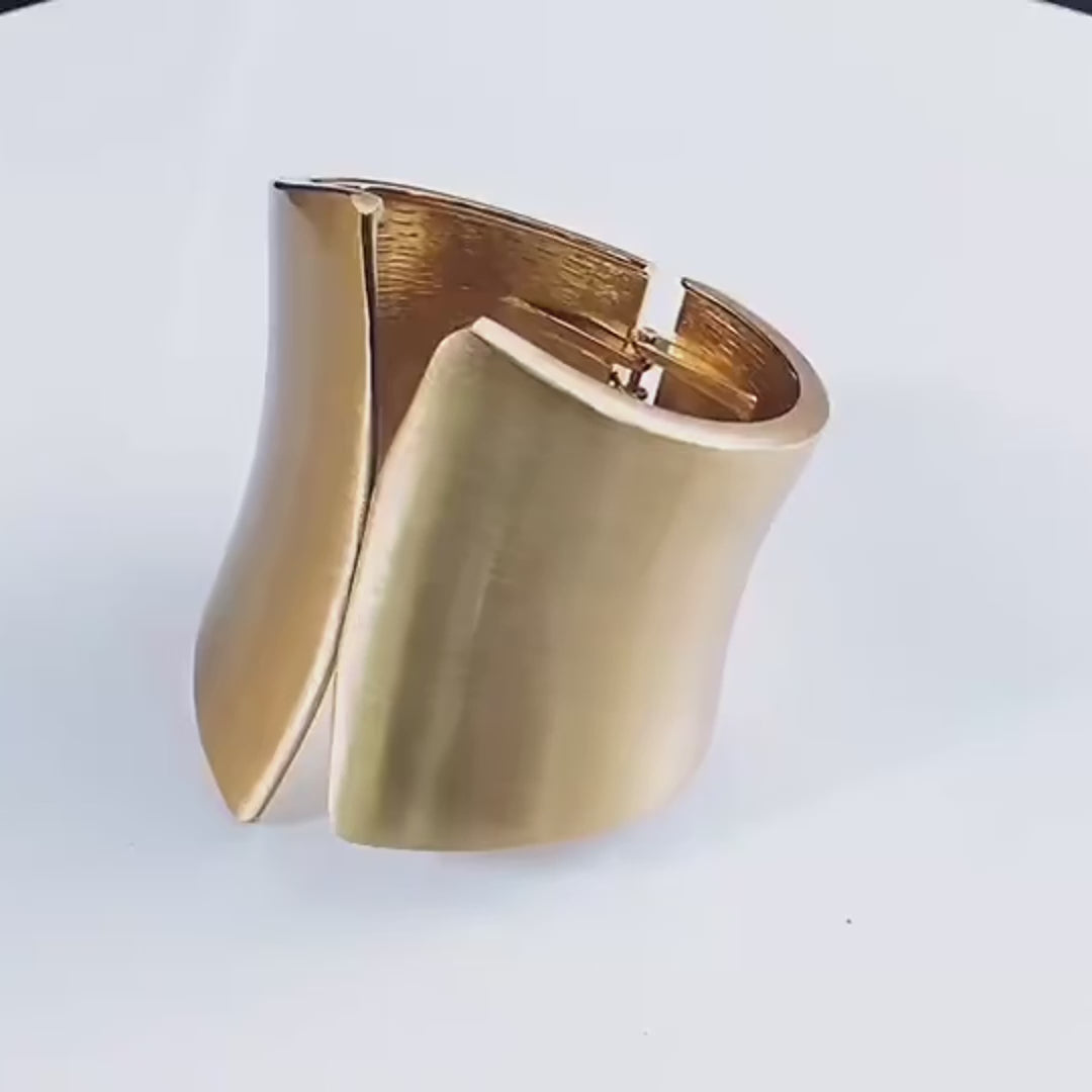 Lucida Asymmetrical Chunky Cuff Bracelet