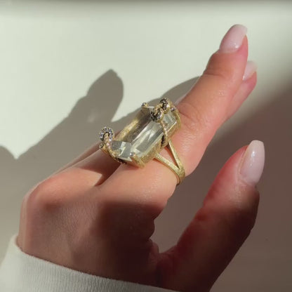 Crystal Vault Vintage Ring