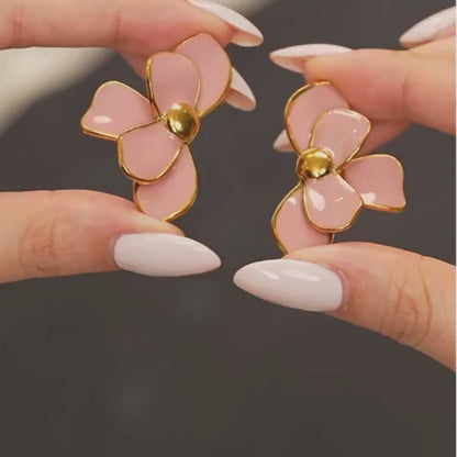 Pastel Blossom Earrings