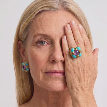 Mystic Oasis Set – Earrings & Ring
