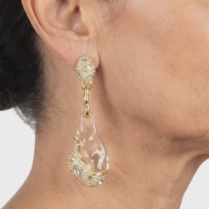 Boucles d'oreilles goutte de perle Éclipse 