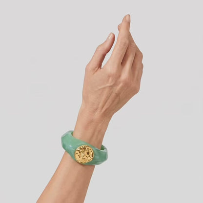 Molten Resin Cuff Bracelet