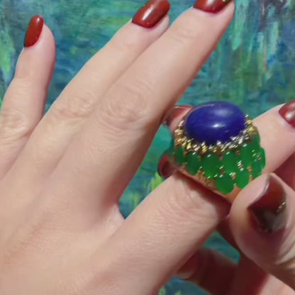 Midnight Oasis Ring