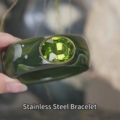 Crystal Round Bangle