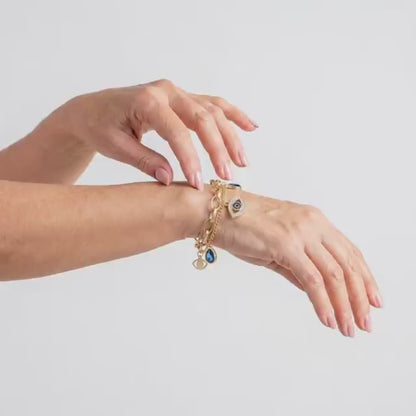 Mystic Eye Charm Pulsera