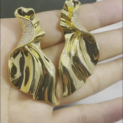 Pendientes de pernos de circón de puroheart