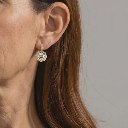 Boucles d'oreilles duo crépusculaire 