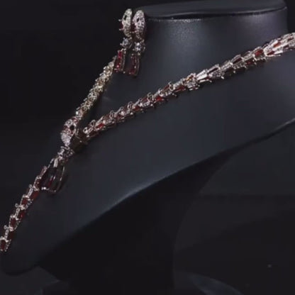 Verdantvow Topaz -Kette Halskette