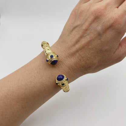 Royal Insignia Cuff Bracelet