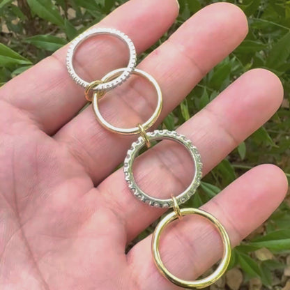 Eterna Stack Crystal Ring