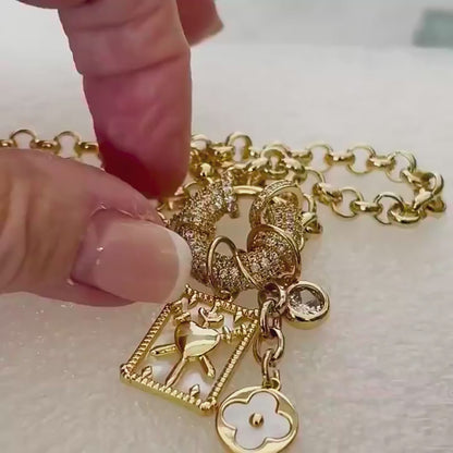 Collier de chaîne Topaz Verdantvow