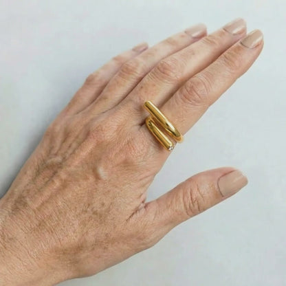 Anneau réglable en acier inoxydable Gossamer