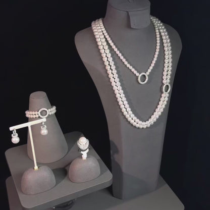 Heirloom Halo Pearl Strand