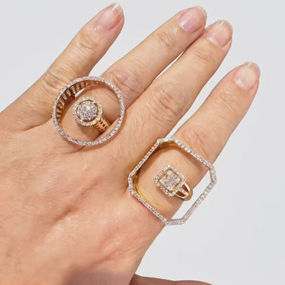 Modern Orbit Ring