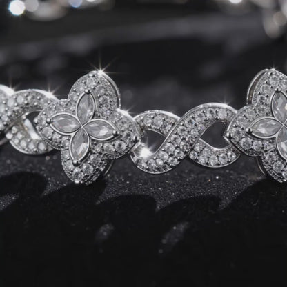 Crystal Blossom Bracelet