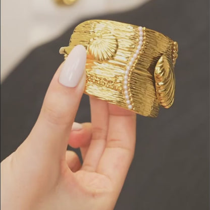 Atlantis Heirloom Cuff Bracelet
