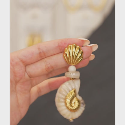 ShellMuse Drop Earrings