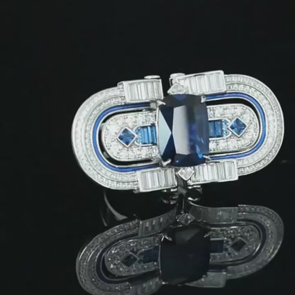 Verdantvow Topaz -Kette Halskette