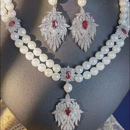 Midnight Pearl Empress Necklace