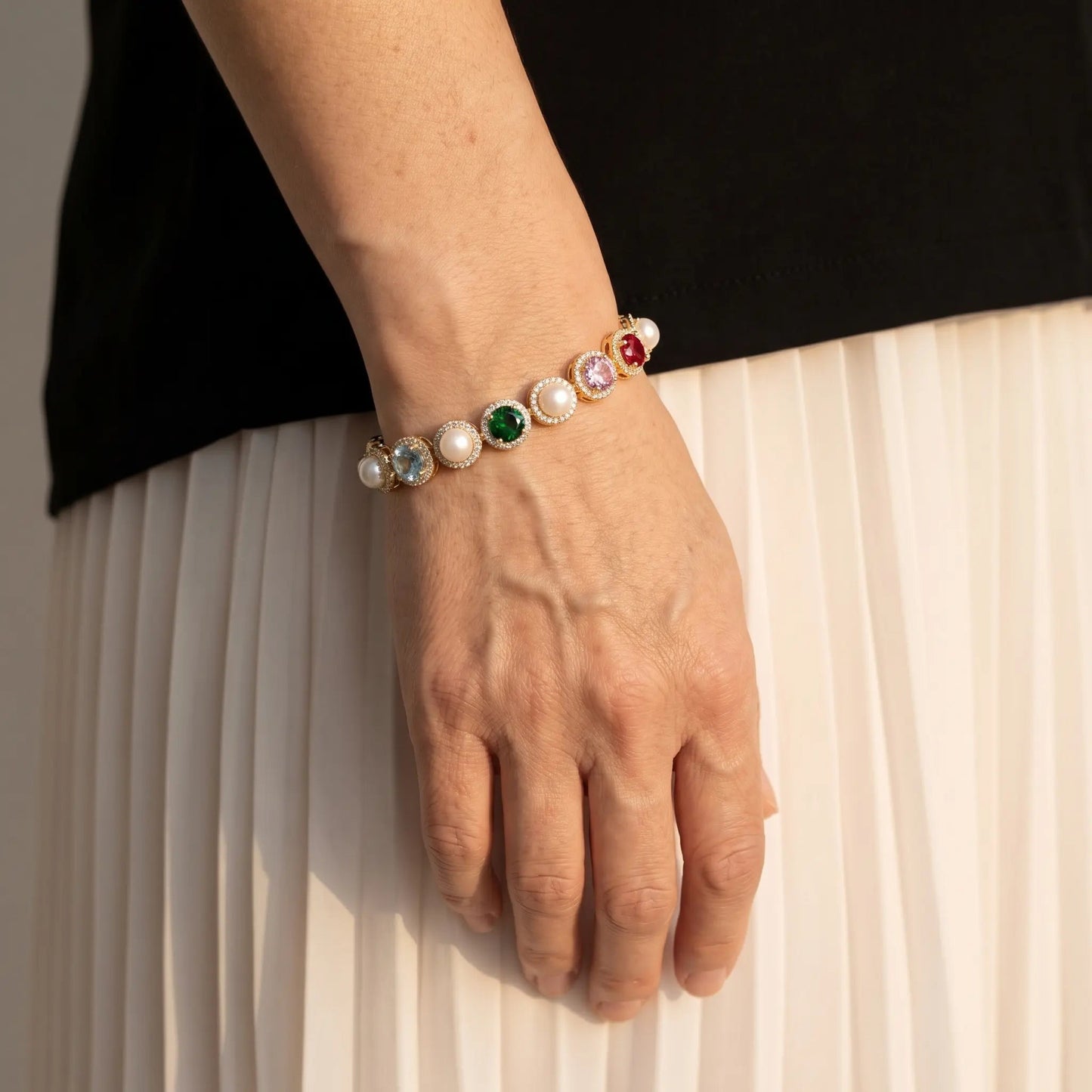 Prism Parade Tennis Bracelet - Voisson
