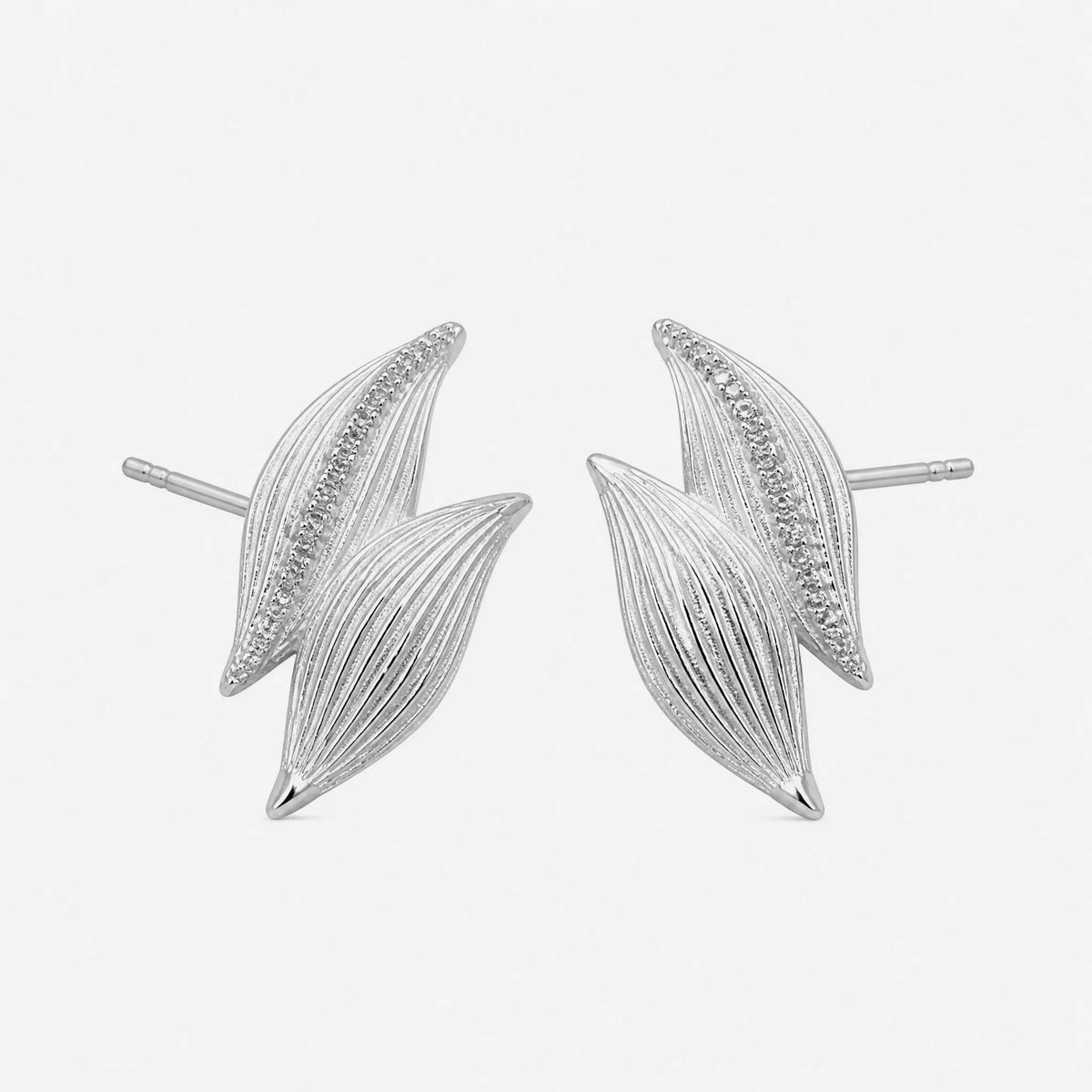Radiant Leaf Earrings - Voisson