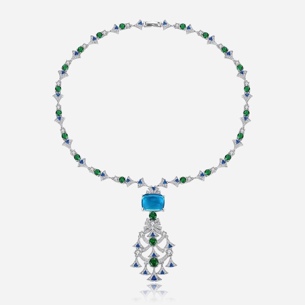 Regal Cascade Pendant Necklace - Voisson