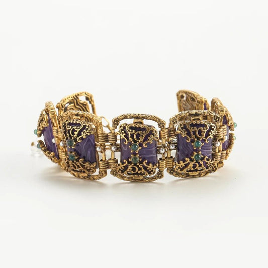 Regal Lavender Empress Bracelet - Voisson