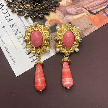 Regal Relic Jewel Earrings - Voisson