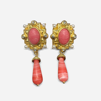 Regal Relic Jewel Earrings - Voisson