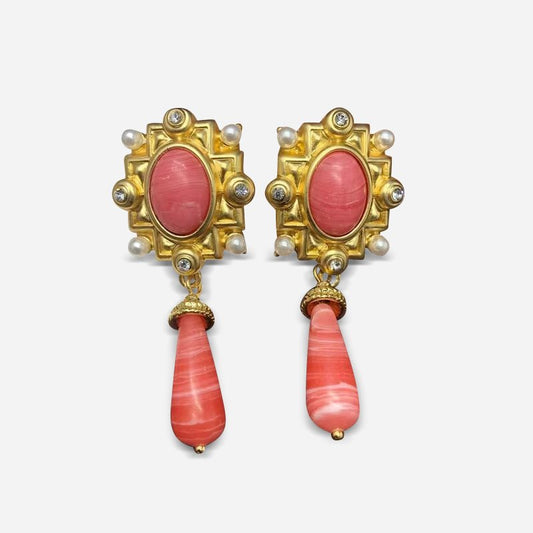 Regal Relic Jewel Earrings - Voisson