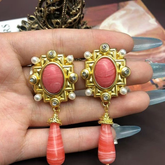 Regal Relic Jewel Earrings - Voisson