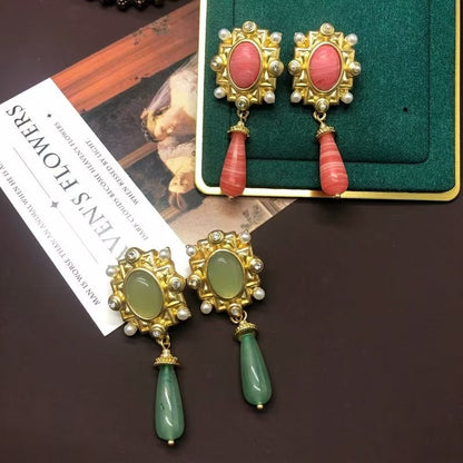 Regal Relic Jewel Earrings - Voisson