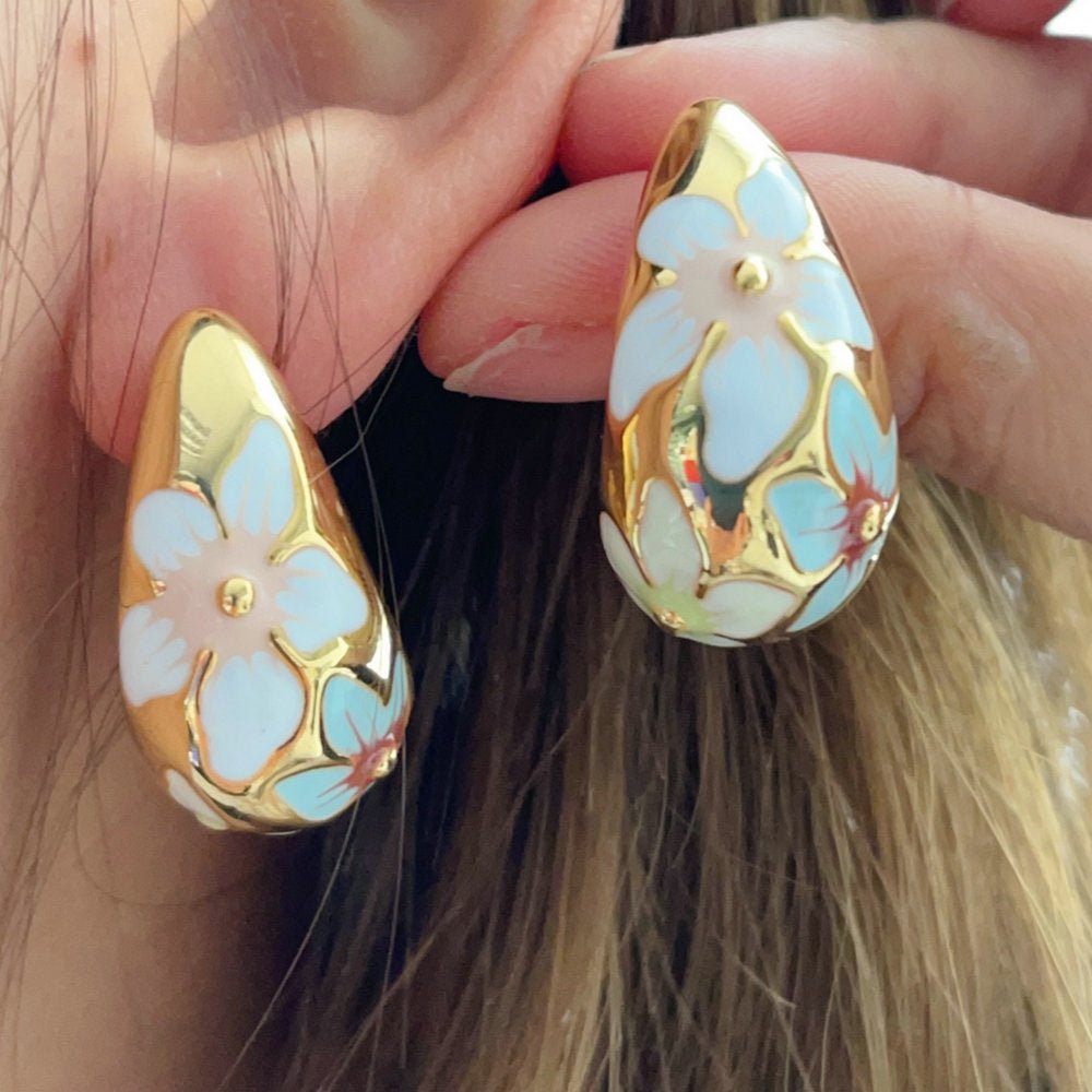 Regalia Florale Hoops - Voisson