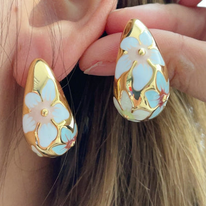 Regalia Florale Hoops - Voisson